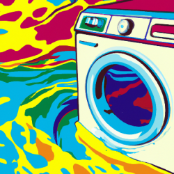 DALL·E 2023-07-18 20.10.59 – pop-art flooded washing machine replacing a washing machine
